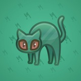 Scared Cat #10197 Scared Cat #10197