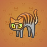Scared Cat #10270 Scared Cat #10270