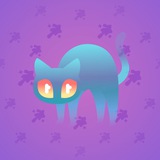 Scared Cat #10345 Scared Cat #10345