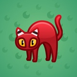 Scared Cat #10378 Scared Cat #10378