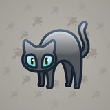 Scared Cat #10420