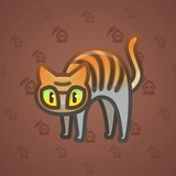 Scared Cat #10432 Scared Cat #10432