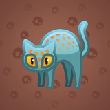 Scared Cat #10445