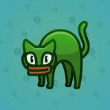 Scared Cat #10481 Scared Cat #10481