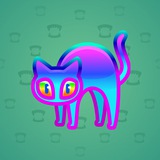 Scared Cat #10554