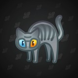 Scared Cat #10572 Scared Cat #10572