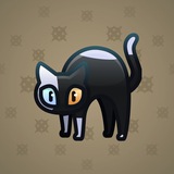 Scared Cat #10575