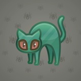 Scared Cat #1064 Scared Cat #1064