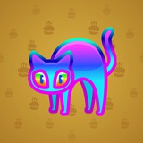 Scared Cat #10741 Scared Cat #10741