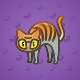 Scared Cat #10795