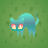 Scared Cat #10832