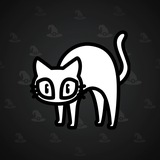 Scared Cat #10860