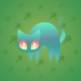 Scared Cat #10904