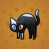 Scared Cat #10979