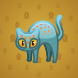 Scared Cat #11040 Scared Cat #11040