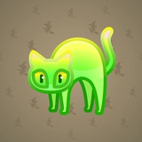 Scared Cat #1109 Scared Cat #1109