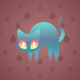 Scared Cat #11100