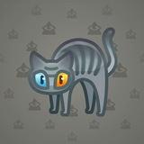 Scared Cat #11113