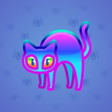 Scared Cat #11210