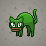Scared Cat #11282