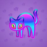 Scared Cat #11291 Scared Cat #11291
