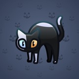 Scared Cat #11328 Scared Cat #11328