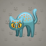 Scared Cat #11343 Scared Cat #11343