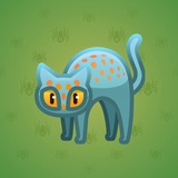 Scared Cat #11461 Scared Cat #11461