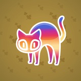 Scared Cat #11505 Scared Cat #11505