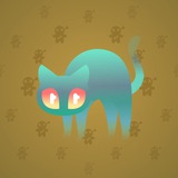 Scared Cat #11519