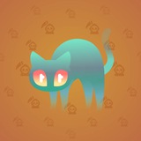 Scared Cat #11566