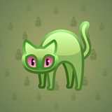 Scared Cat #11671