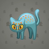 Scared Cat #11709