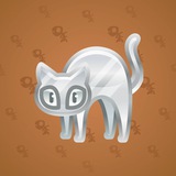 Scared Cat #1192 Scared Cat #1192