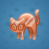 Scared Cat #12067 Scared Cat #12067
