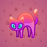Scared Cat #12069 Scared Cat #12069