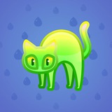 Scared Cat #12161 Scared Cat #12161