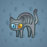 Scared Cat #12319