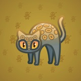 Scared Cat #12323 Scared Cat #12323