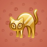 Scared Cat #12504