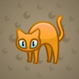 Scared Cat #12523