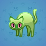 Scared Cat #12542 Scared Cat #12542
