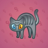 Scared Cat #1261