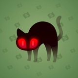 Scared Cat #12610 Scared Cat #12610