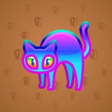Scared Cat #12628 Scared Cat #12628