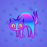Scared Cat #12695