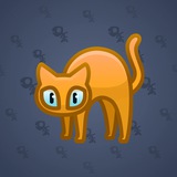 Scared Cat #1271 Scared Cat #1271