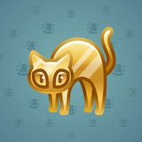 Scared Cat #12799 Scared Cat #12799