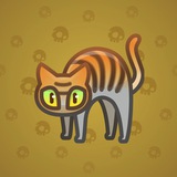 Scared Cat #12824 Scared Cat #12824