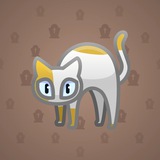 Scared Cat #12839 Scared Cat #12839